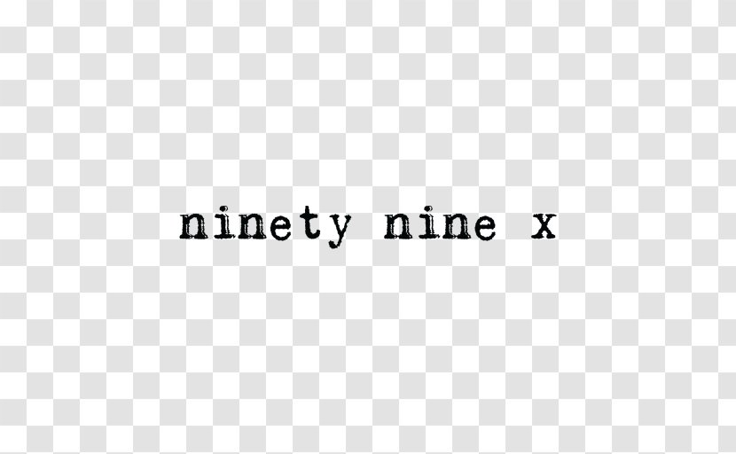 Logo Brand Line Angle Font - White - Ninety Nine Transparent PNG
