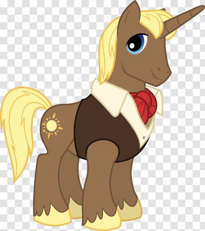 My Little Pony Stallion Horse Rainbow Dash - Horn Transparent PNG