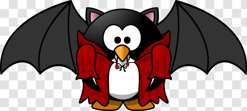 Count Dracula Vampire Clip Art - Penguin - Vampires Transparent PNG
