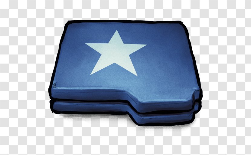 Electric Blue Cobalt - Folder Star Transparent PNG