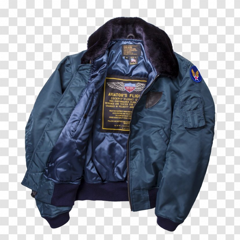 Leather Jacket Flight Nylon A-2 - Aircraft Pilot - Military Issue Jackets Transparent PNG