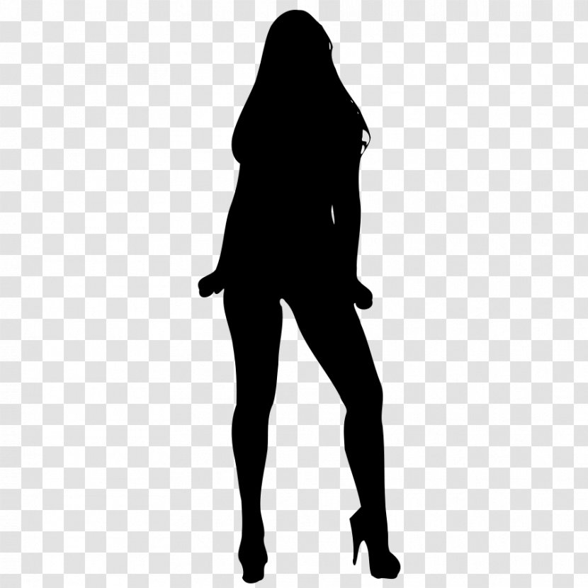 Silhouette Woman Clip Art - Women Silhouettes Transparent PNG
