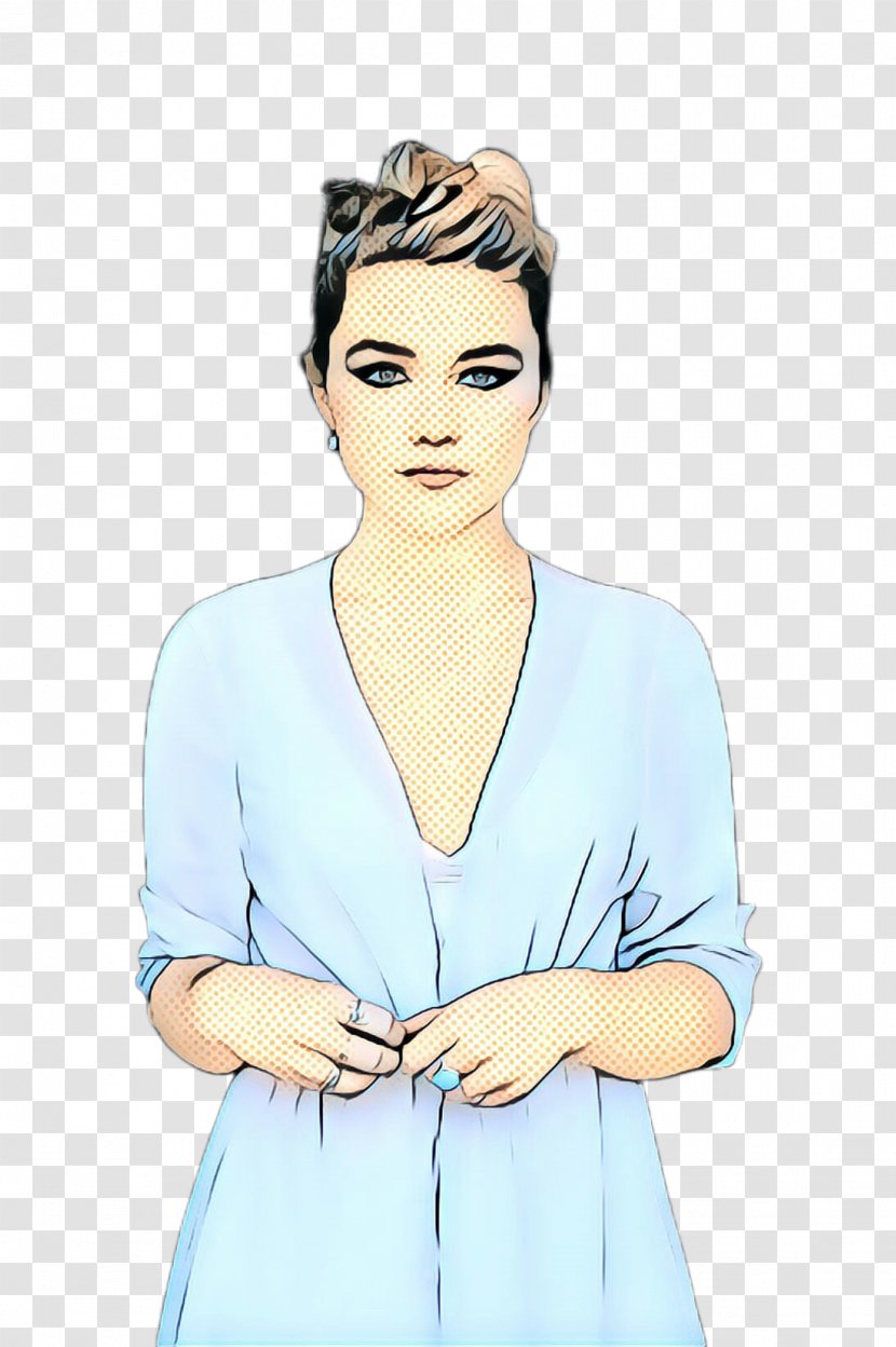 Hair Hairstyle Forehead Arm Neck - Gesture Fashion Illustration Transparent PNG