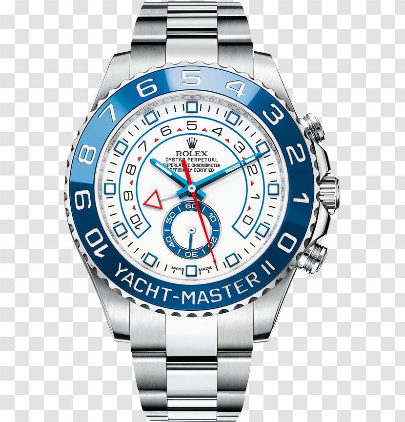 Rolex Datejust Daytona Yacht-Master II Watch - Cobalt Blue Transparent PNG