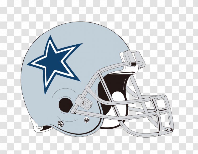 Dallas Cowboys NFL Cleveland Browns Washington Redskins Jacksonville Jaguars - Headgear - Vector Cartoon Helmet Transparent PNG