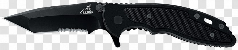 Hunting & Survival Knives Knife Gerber Gear Tantō Serrated Blade Transparent PNG