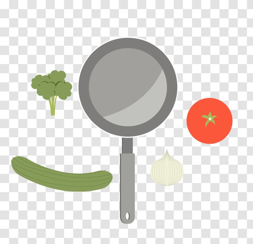 Frying Pan Kitchen Vegetable Cookware And Bakeware Stock Pot - Pans Vegetables Transparent PNG