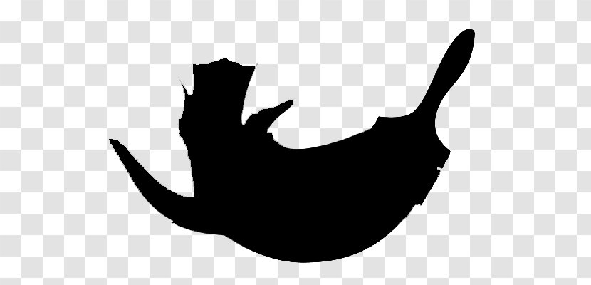 Cat Silhouette - Black Plant Transparent PNG