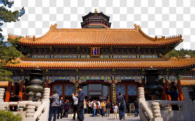Old Summer Palace Kunming Lake Chinese Garden - Place Of Worship - Beijing Landscape Fourteen Transparent PNG