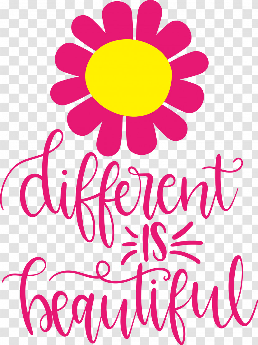 Different Is Beautiful Womens Day Transparent PNG