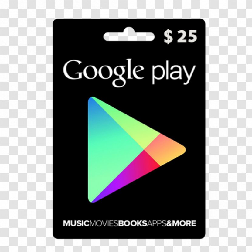 Gift Card Google Play Android - Store Transparent PNG