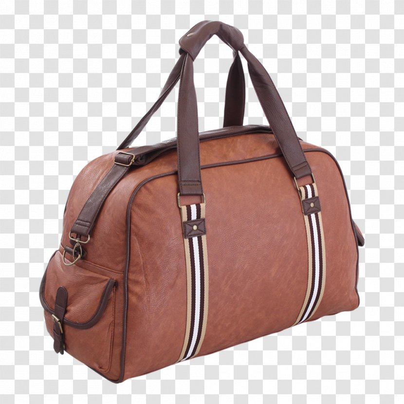 Handbag Hand Luggage Leather Duffel Bags Baggage - Ryanair - Travel Weekend Transparent PNG