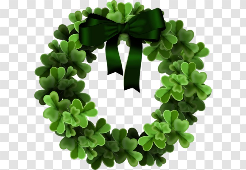 Saint Patrick's Day Shamrock Clover - Frame Transparent PNG
