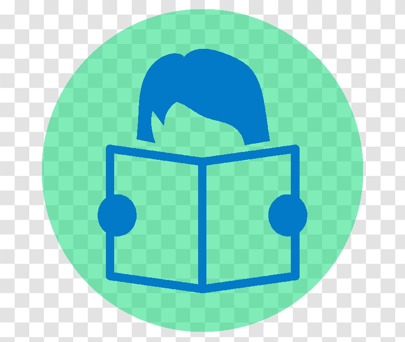 Book Symbol - Wisconsin - Electric Blue Transparent PNG