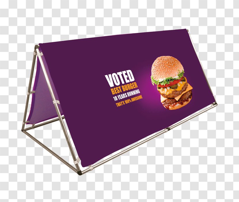 Banner Brand Signage Promotion - Purple - Marketing Transparent PNG