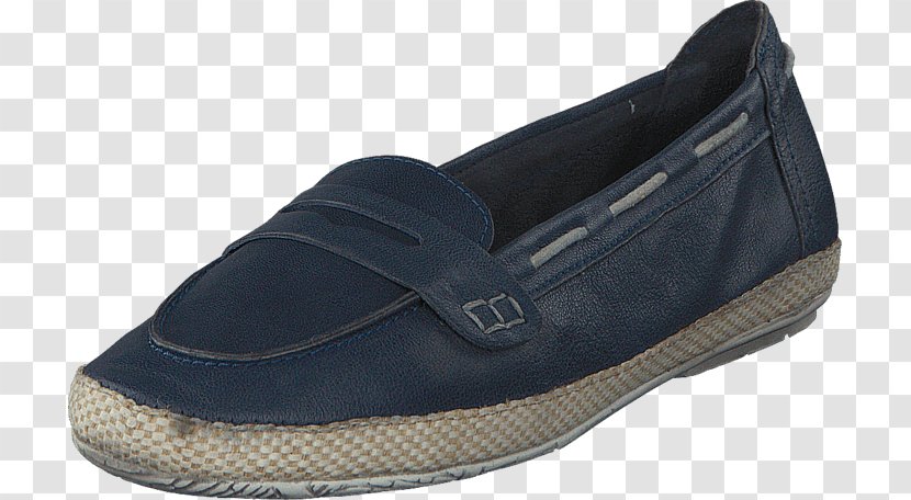 Slip-on Shoe Slipper Leather Boot - Adidas - Navy Blue Flat Shoes For Women Transparent PNG