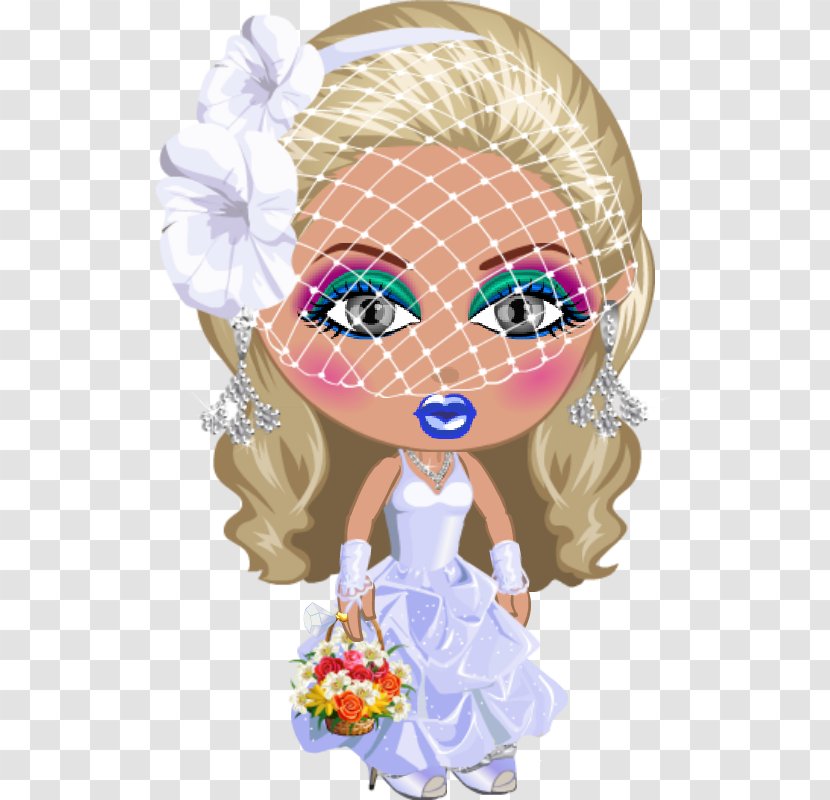 Cartoon Barbie - Frame Transparent PNG