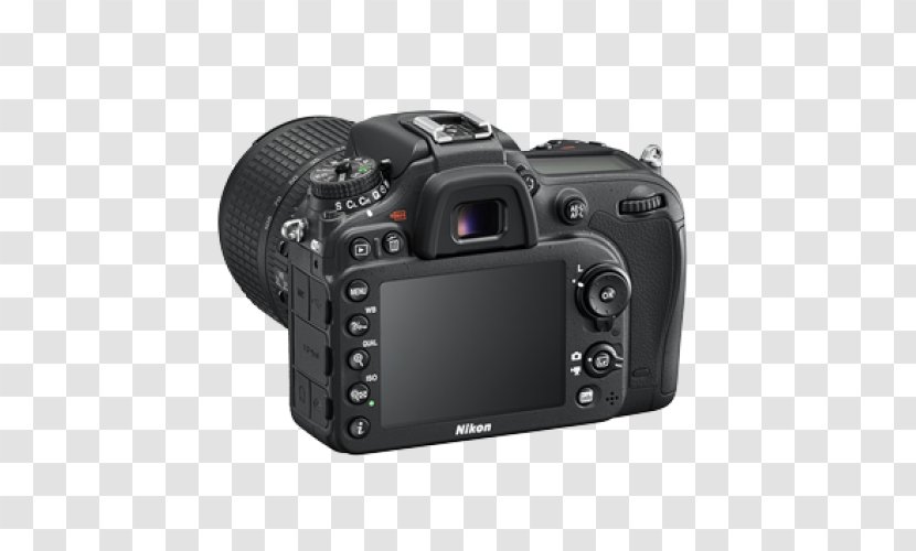 Nikon D7100 D7000 AF-S DX Nikkor 18-105mm F/3.5-5.6G ED VR Format Digital SLR - Camera Accessory Transparent PNG