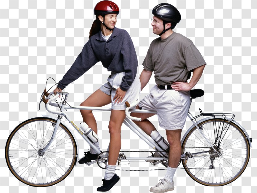 Tandem Bicycle Photography PhotoScape - Frame - Cyclists Transparent PNG