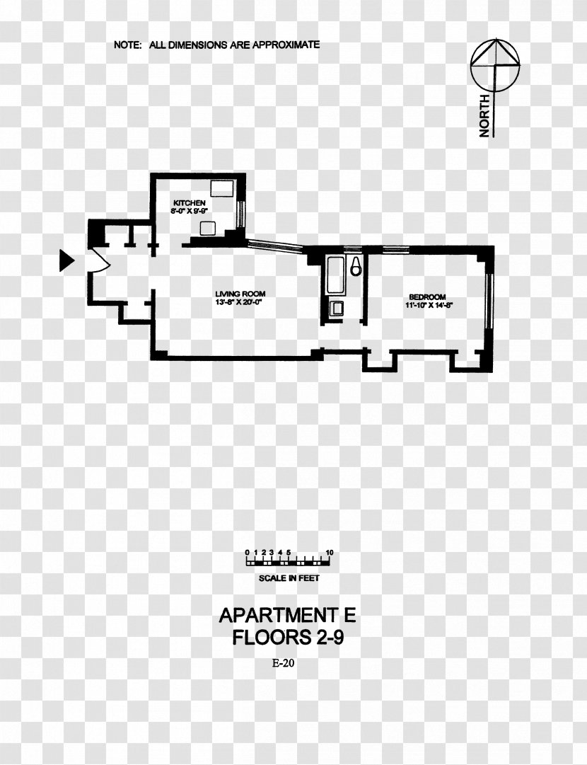 Floor Plan Paper White - Simple And Modern Multi-room Cabinet Transparent PNG