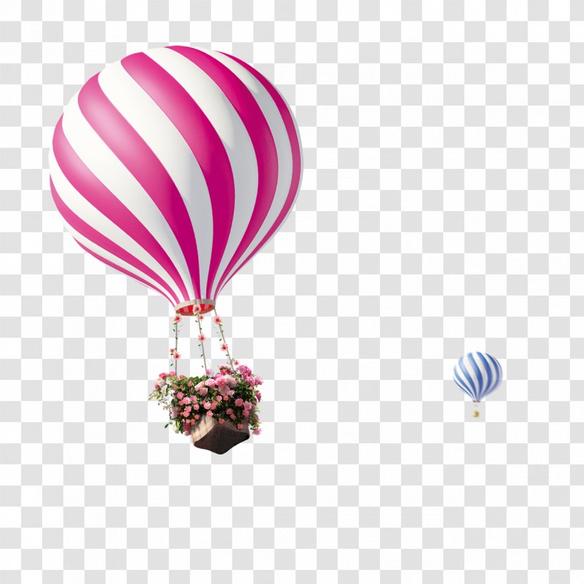 Hot Air Balloon - Baskets Transparent PNG