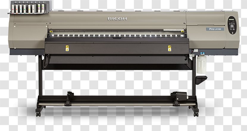Wide-format Printer Ricoh Printing Paper - Inkjet - Receiving Station Transparent PNG
