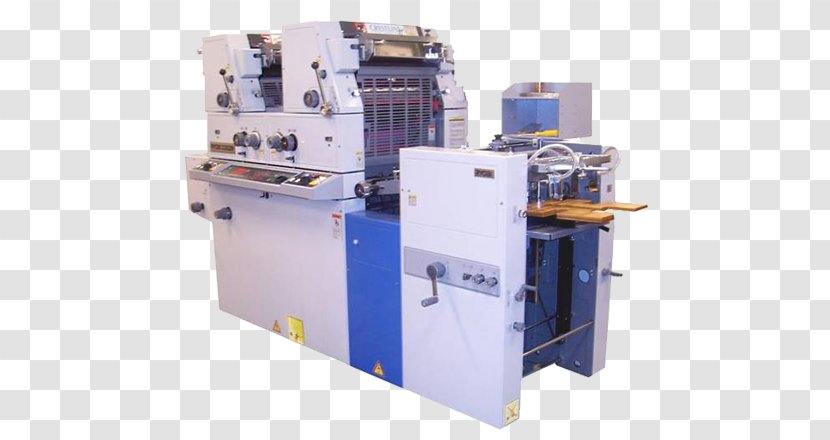 Color Printing Machine Press Product - Banner - Offset Transparent PNG