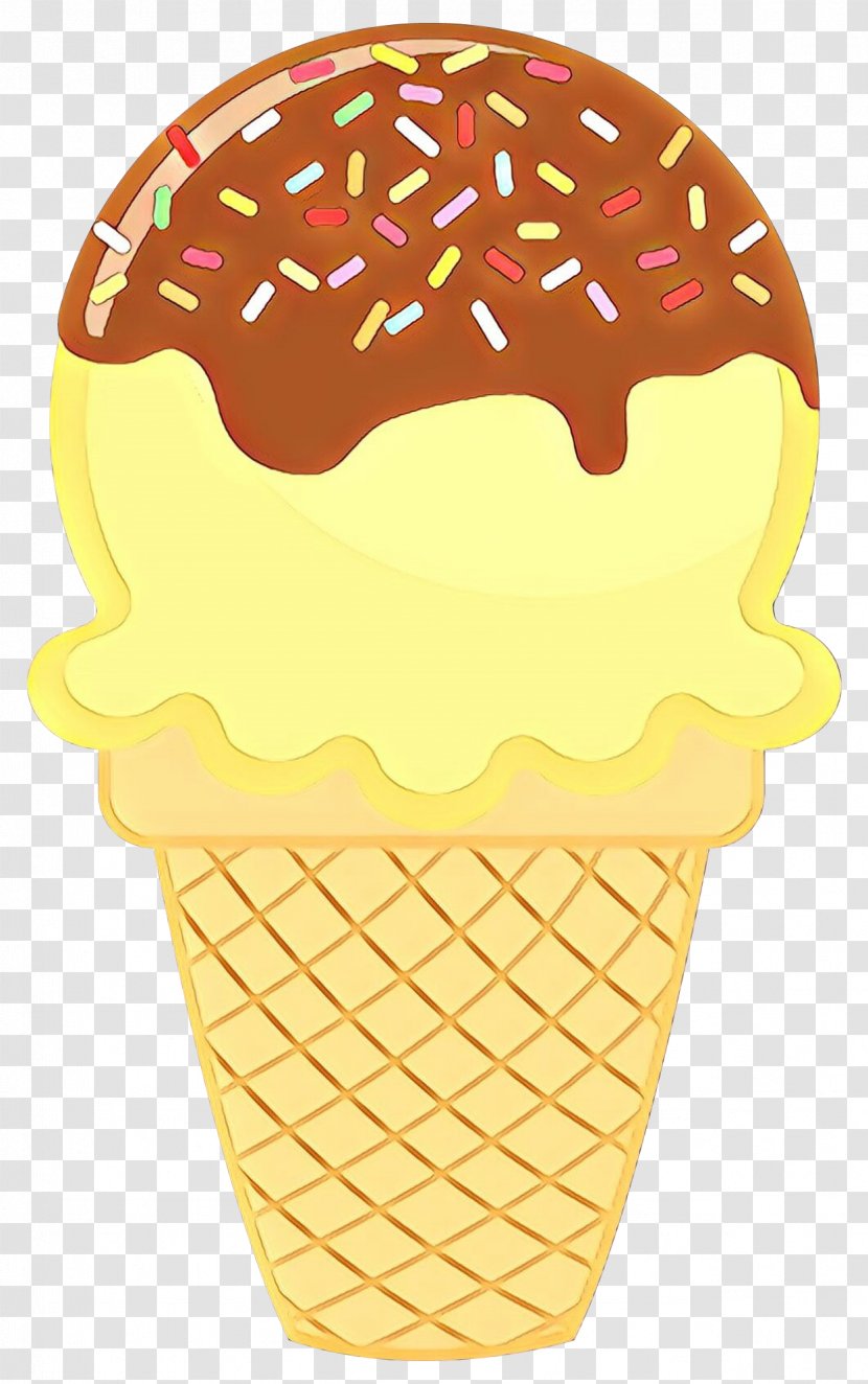 Ice Cream Cone Background - Sprinkles - Dish American Food Transparent PNG