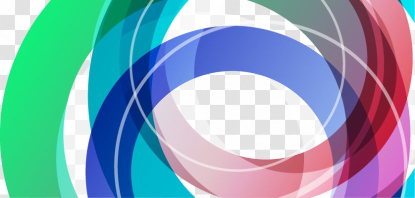 Abstraction Gradient Euclidean Vector - Logo - Colorful Abstract Circle Transparent PNG