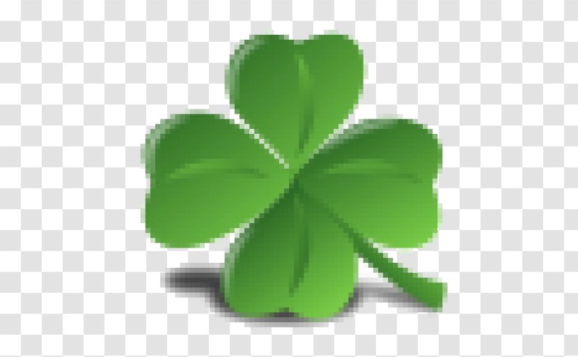Four-leaf Clover Saint Patrick's Day Clip Art - Fourleaf Transparent PNG