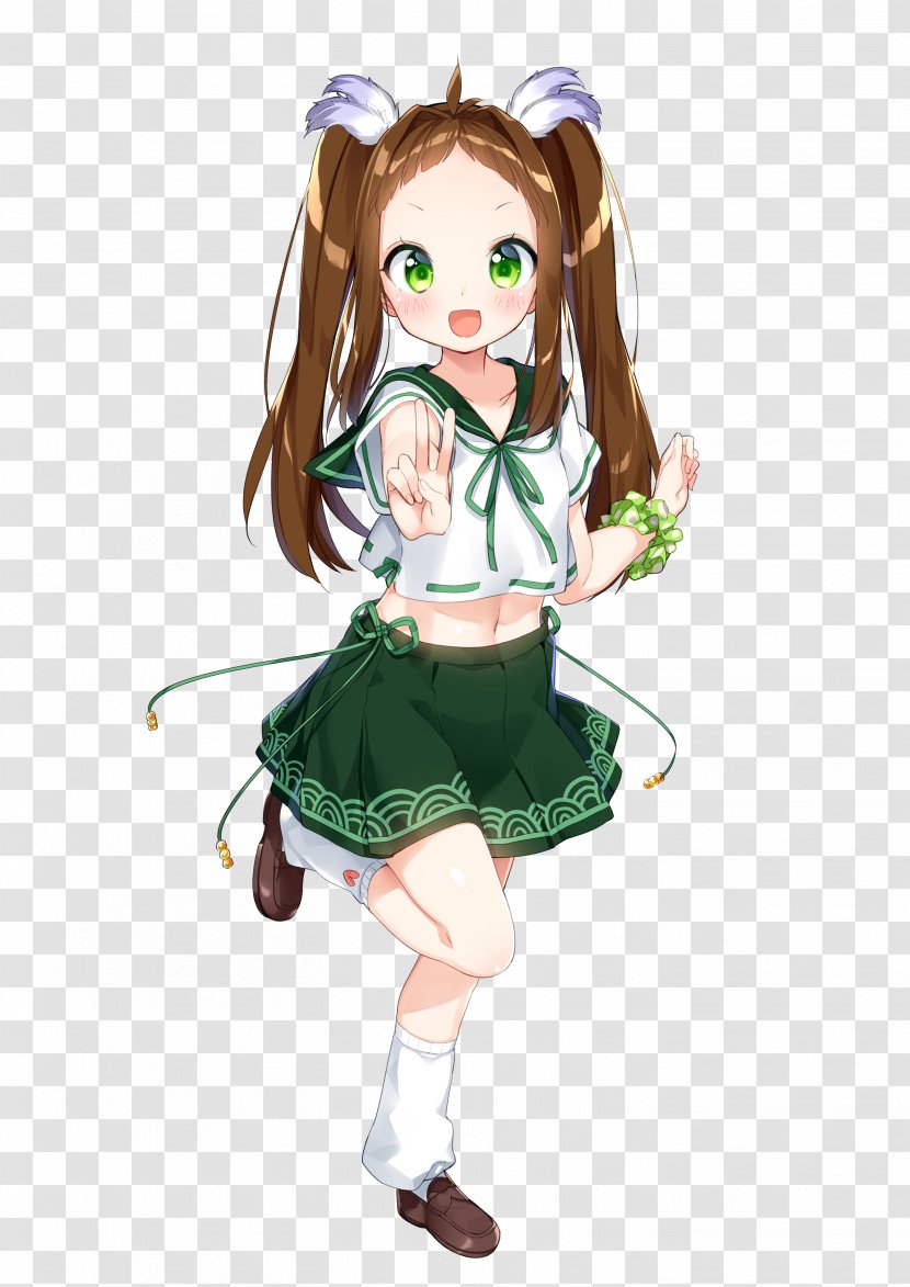 Onsen Musume 三朝温泉 北郷温泉 Jozankei - Watercolor Transparent PNG