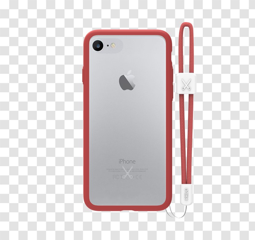 Apple IPhone 8 Plus 7 Clothing Philo IPad Pro - Red - String Telephone Transparent PNG