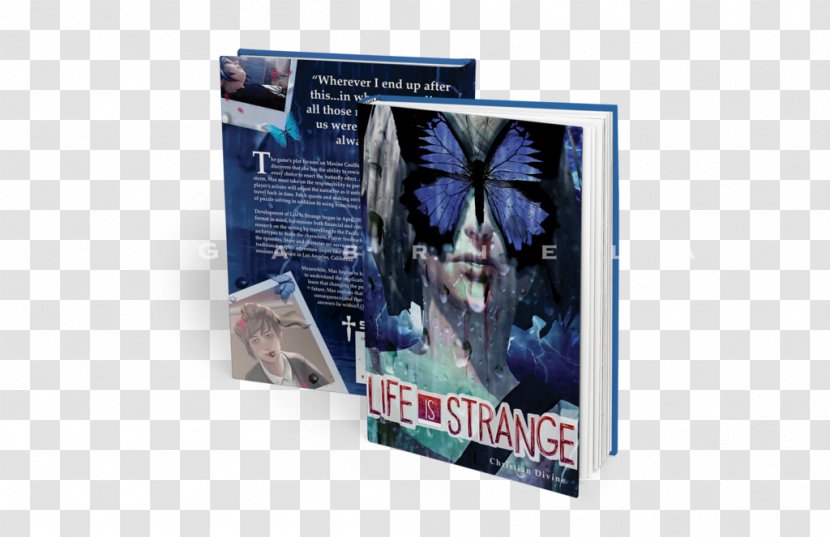 Life Is Strange Book Cover Text - Photobook Transparent PNG