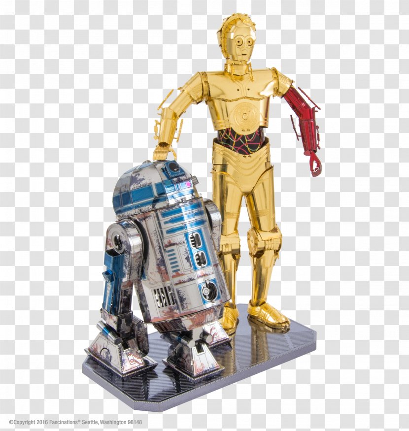 C-3PO R2-D2 Earth Metal Star Wars - Box - R2d2 Transparent PNG
