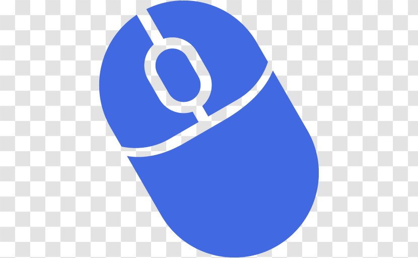 Computer Mouse Blue Pointer - Electric Transparent PNG