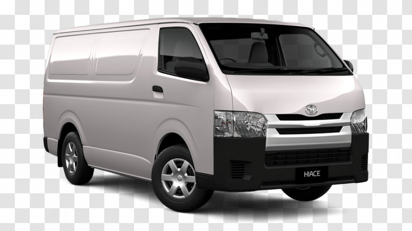 Toyota HiAce Van Car Bus - Light Commercial Vehicle Transparent PNG