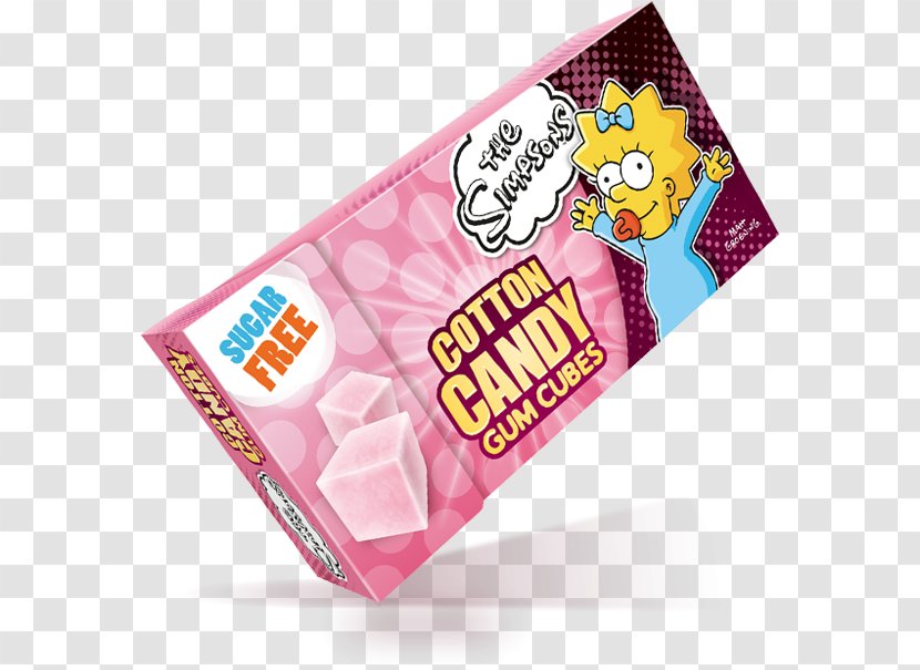 Chewing Gum Cotton Candy Flavor Food - Sweetness Transparent PNG