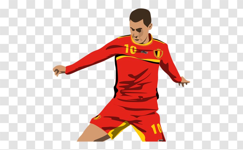 Football Player Animation Clip Art - Eden Hazard Transparent PNG