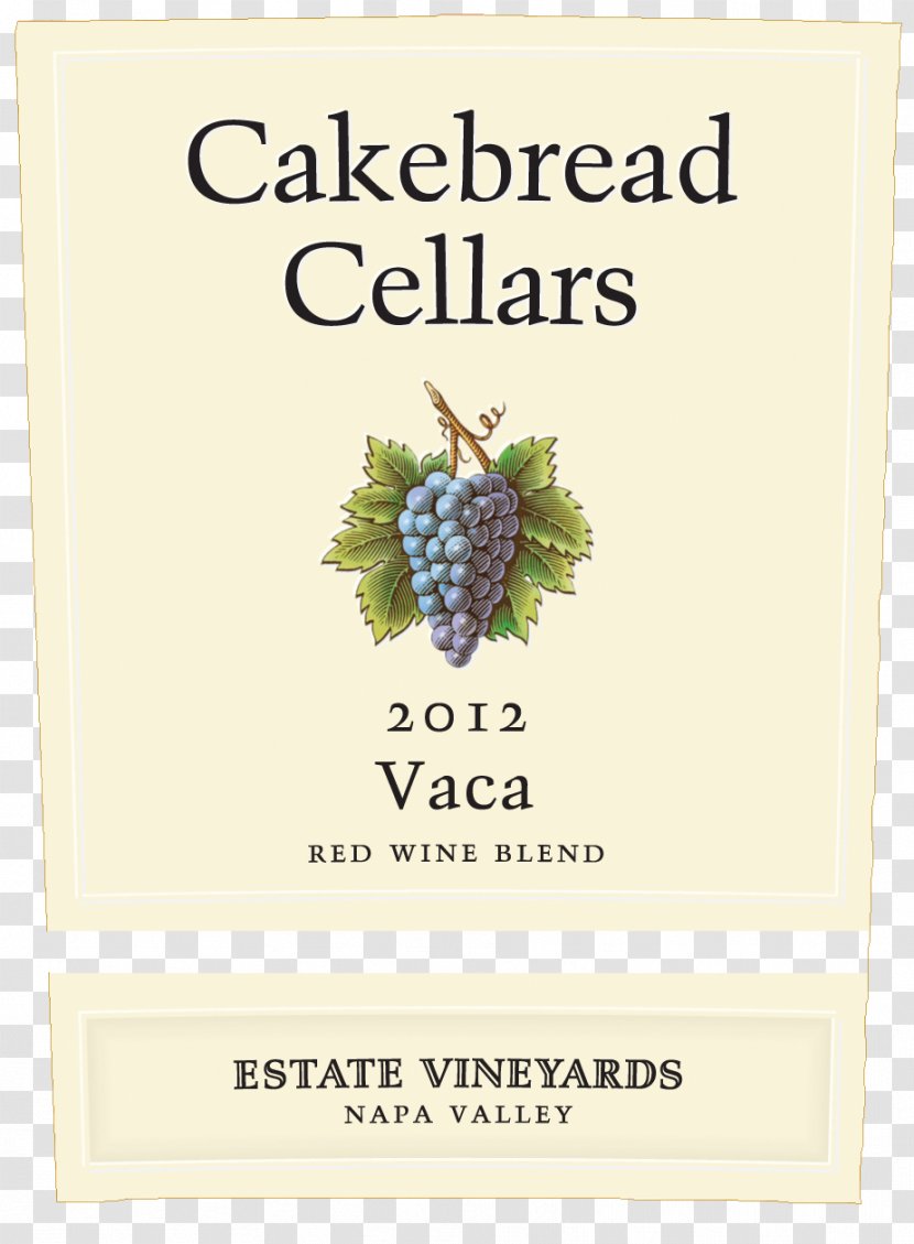 Cakebread Cellars Grape White Wine Chardonnay Merlot Transparent PNG