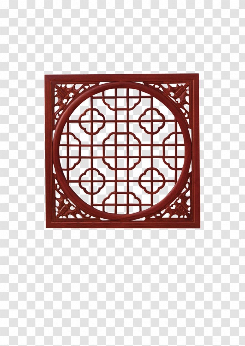 China Window Chinoiserie - Architecture - Classical Square Windows Transparent PNG