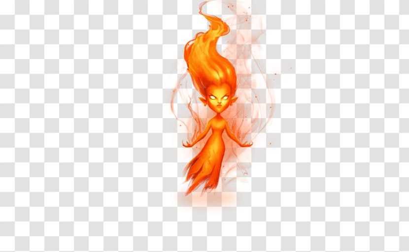 Flame Cartoon - Orange - Fire Transparent PNG