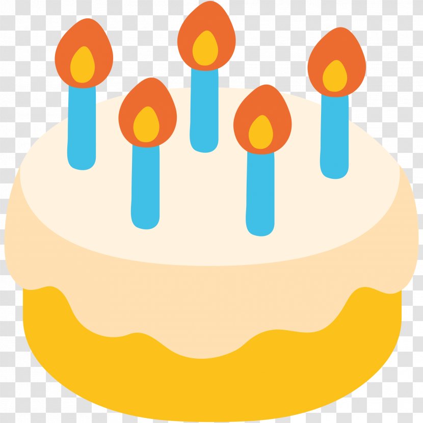 Birthday Cake Art Emoji - Food - PINK CAKE Transparent PNG