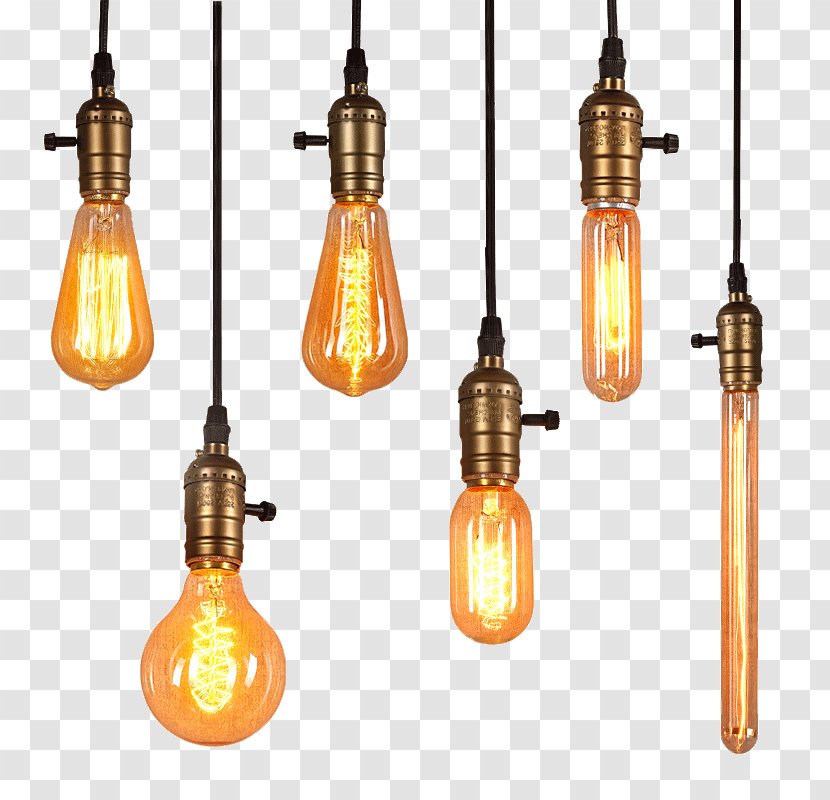 Lighting Edison Light Bulb - Pendant Transparent PNG