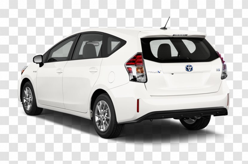 2017 Toyota Prius V 2015 2014 Car - Automotive Exterior Transparent PNG