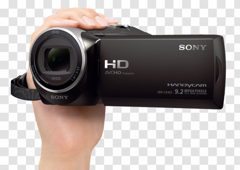 Sony Handycam HDR-CX405 HDR-PJ410 Corporation Camcorder 索尼 - Cmos - Download Transparent PNG