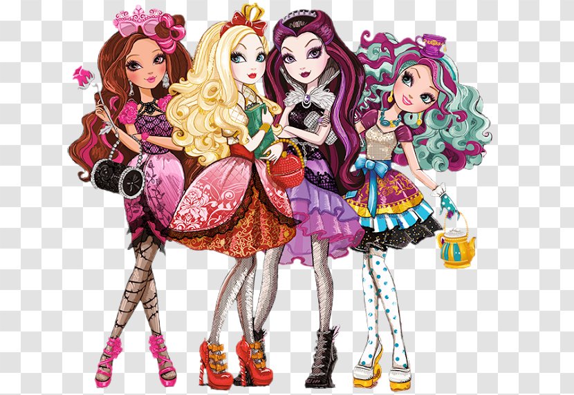 Ever After High Legacy Day Apple White Doll Clip Art - Watercolor - Cartoon Transparent PNG