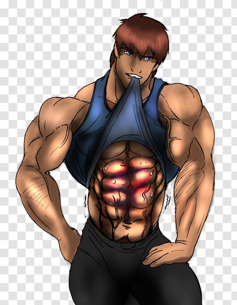 Drawing Art Bodybuilding Muscle - Frame - Bruise Transparent PNG