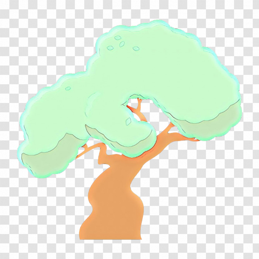 Green Tree Plant Animation Transparent PNG
