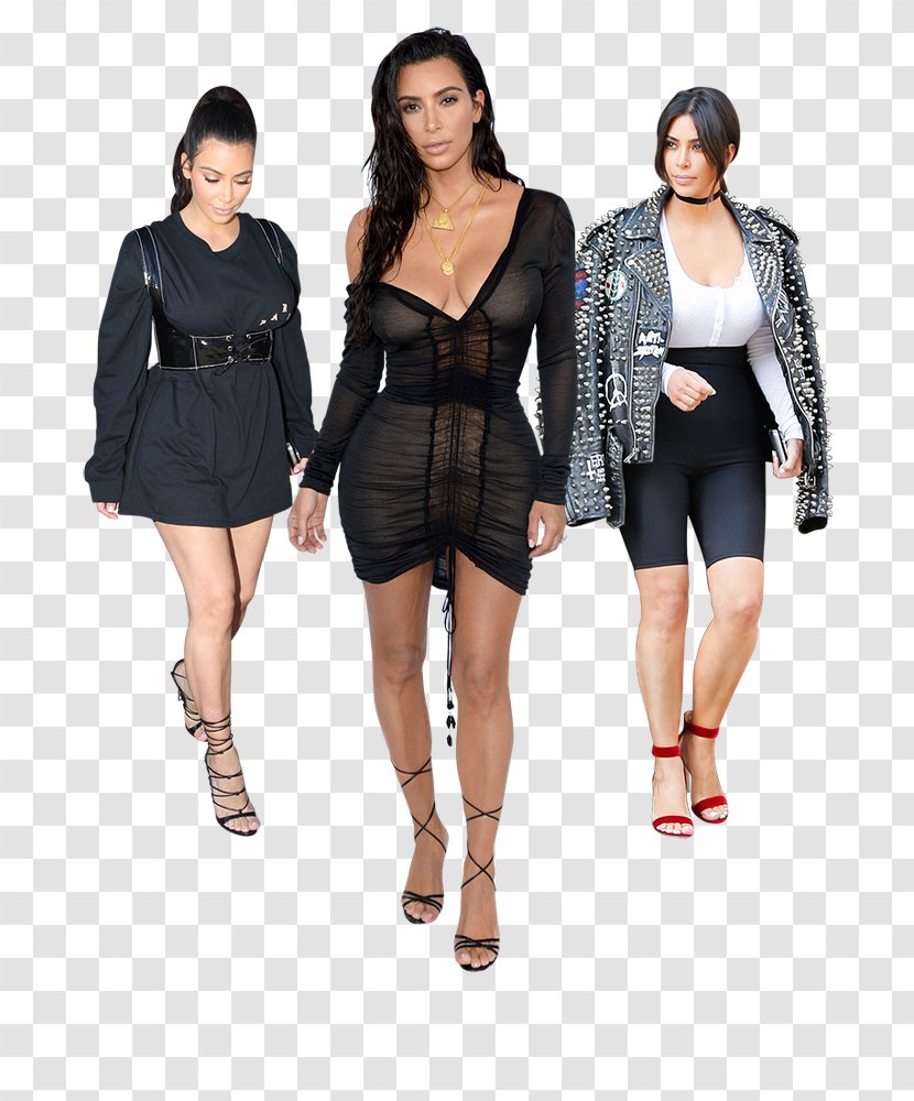 Kim Kardashian Transparent Background - Hollywood - Fashion Transparent PNG