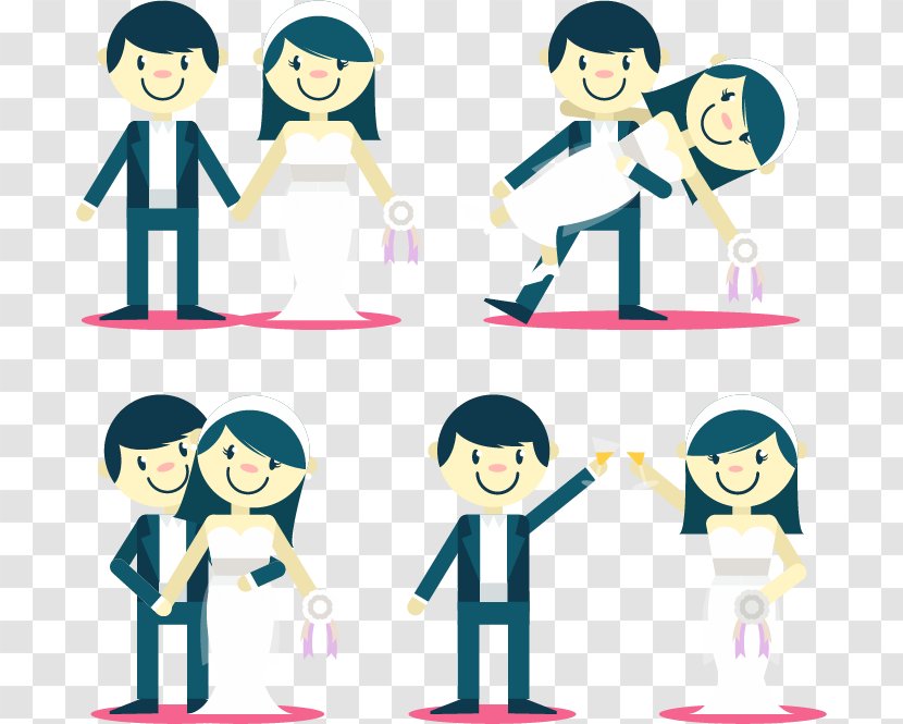 Significant Other Clip Art - Area - Sweet Couple In Love Transparent PNG